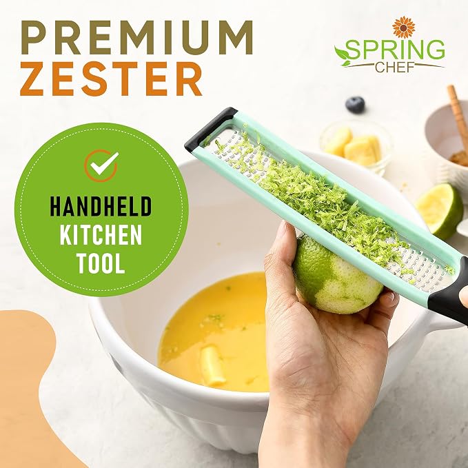 Spring Chef Premium Lemon Zester Grater - Image 3