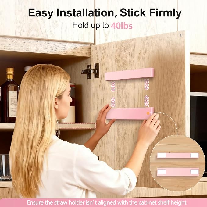 9.5” Large Acrylic Straw Holder - Image 7