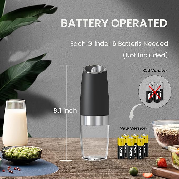 Battery Operated Salt And Pepper Grinder - Image 4