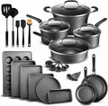 Pots and Pans Set, 23-Piece Non Stick Cookware & Bakeware Sets by Unknown