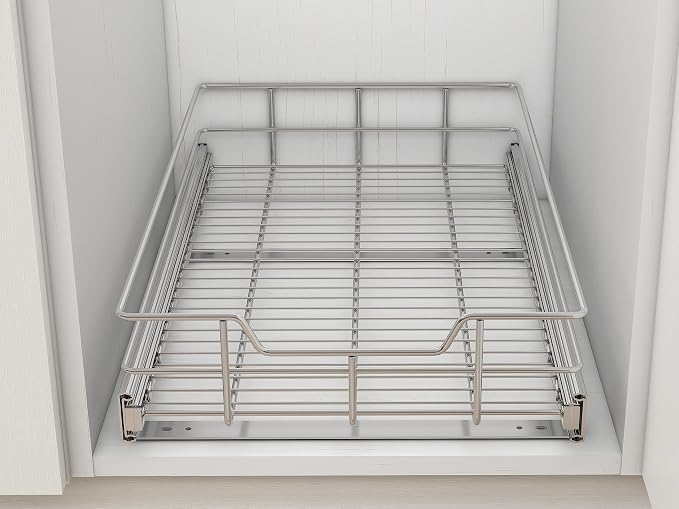 Pull Out Cabinet Organizer 9" W X 17" D, Slide Out Drawers - Image 8