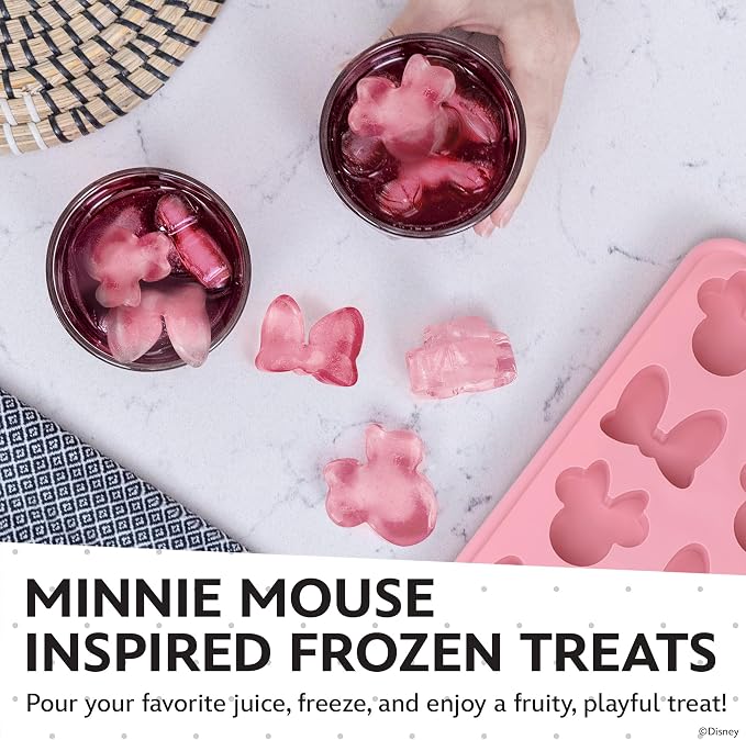 Disney Minnie Mouse Silicone Ice Cube Tray – 2 Pack Ice Trays - Image 5
