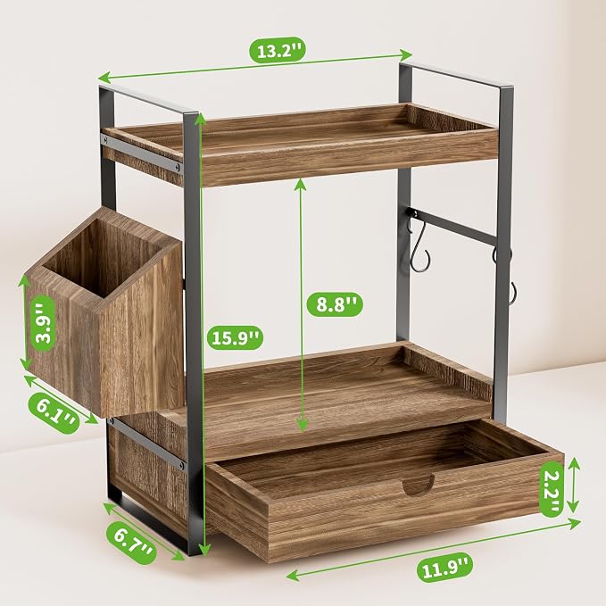 2-Tier Bathroom Counter Organizer - Image 2
