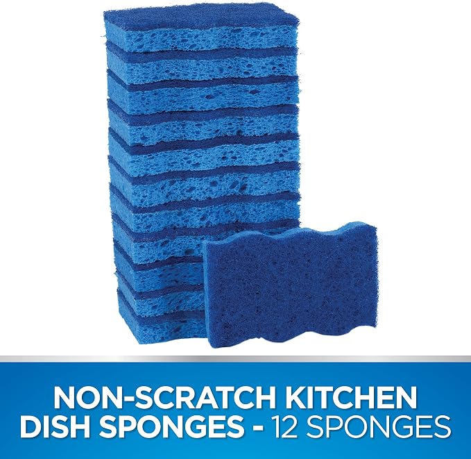 Dawn Ultra Scrubber Sponges Non-Scratch Double-Sided Kitchen Dish Cleaners - Image 2