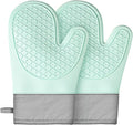Silicone Oven Mitts, Waterproof Non Slip Grip Oven Gloves by Unknown