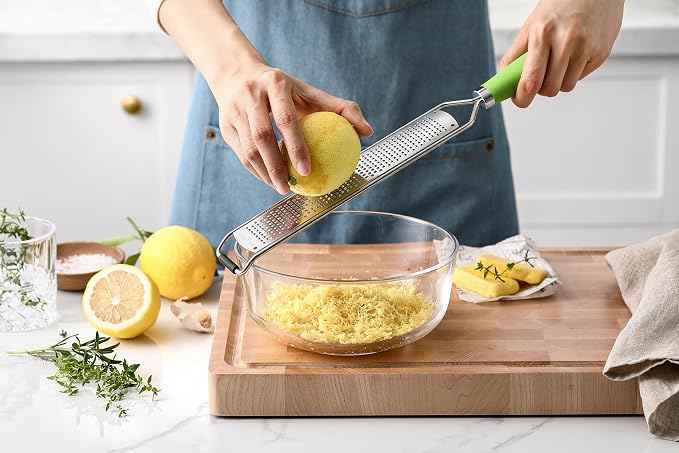 Spring Chef Stainless Steel Lemon Zester Grater - Image 7