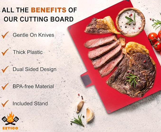 4-Piece Non-Toxic Cutting Board Set - Image 3