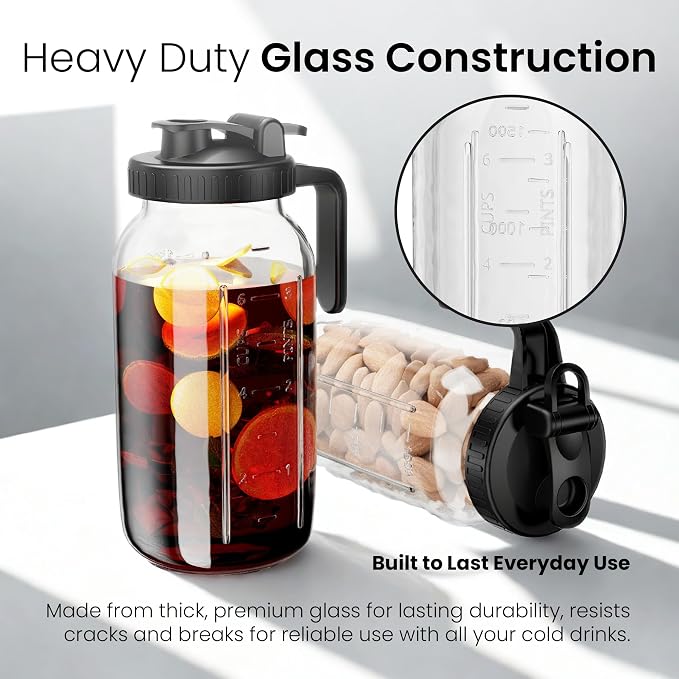64oz Mason Jar Pitcher - Image 5