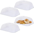 Hicarer 4 Pcs Metal Mesh Screen Food Cover by Hicarer