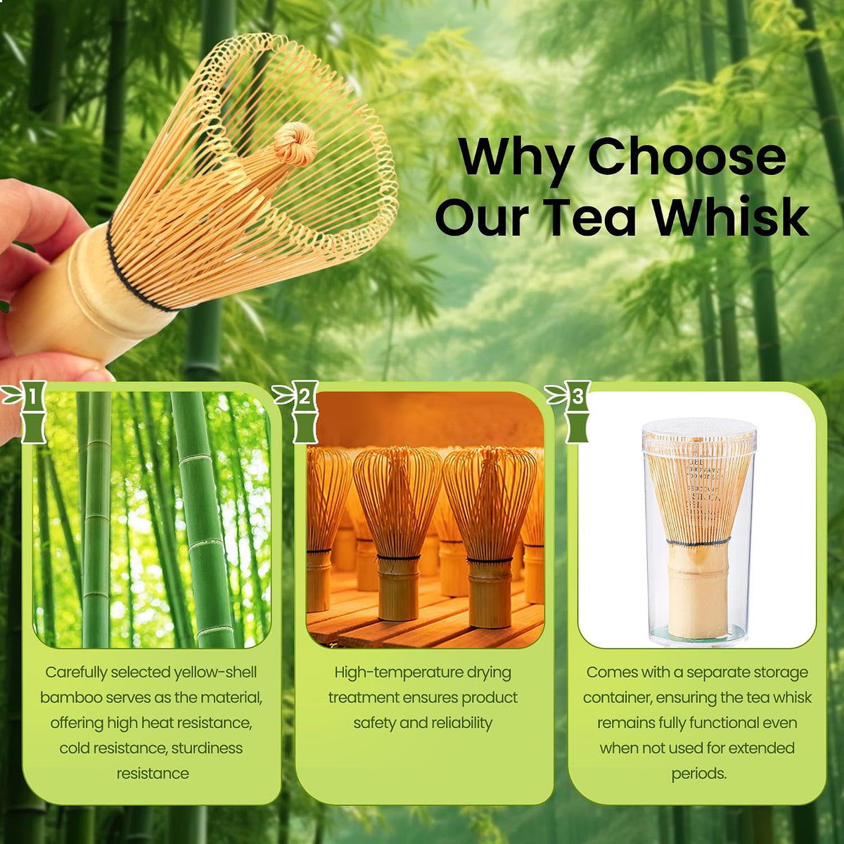 7-Piece Ceramic Matcha Whisk Set, Matcha Kit Set with Bowl &