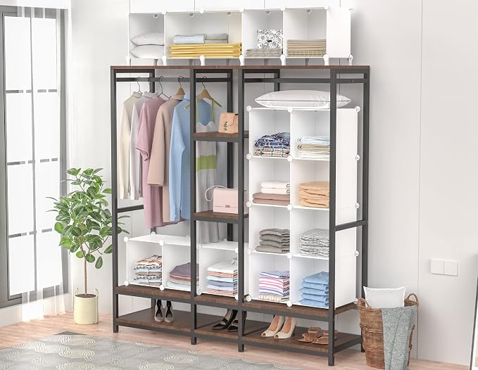 HOMIDEC Closet Organizer, 12-Cube Closet Organizers and Storage, Portable - Image 4