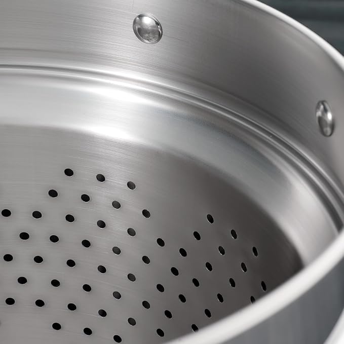 Tramontina Signature Stainless Steel Pasta Strainer Insert - Image 5