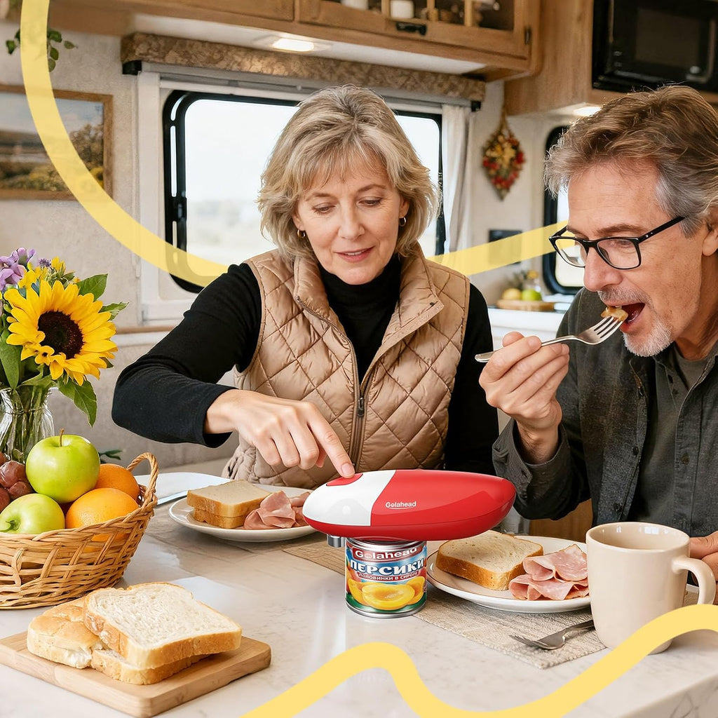 Hands Free Electric Can Opener for Seniors with Arthritis, Automatic