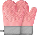 Silicone Oven Mitts, Waterproof Non Slip Grip Oven Gloves by Unknown