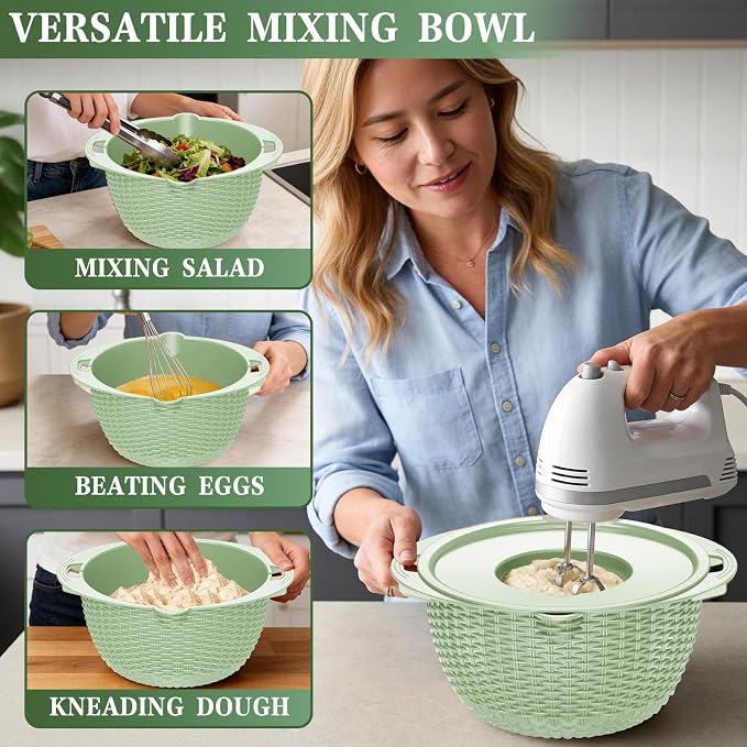 4-1 Colander with Fruit Bowl Set - Image 6