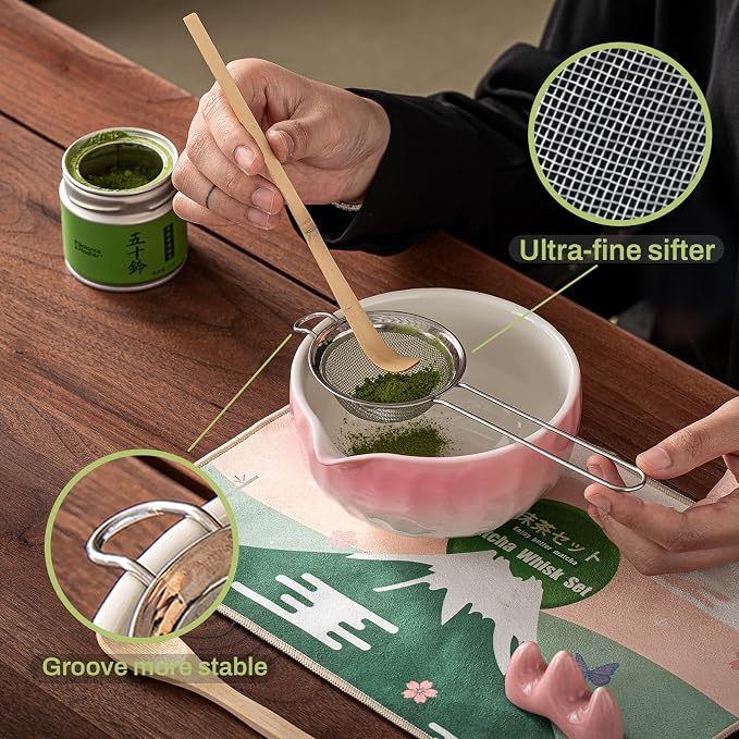 Clay&Fire Matcha Whisk Set, Gifts - Image 3