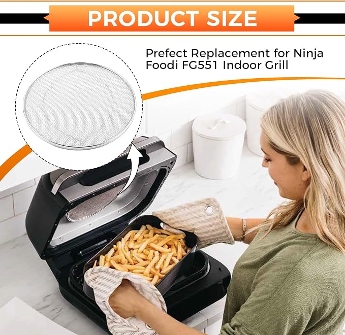 Splatter Shield Replacement for Ninja FG551 DG551 BG500A Foodi Smart XL Grill - Image 2