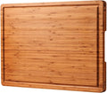 Allsum Extra Large Carbonized Bamboo Wood Cutting Boards by ALLSUM