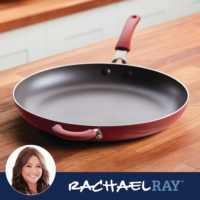 Rachael Ray Cook + Create Nonstick Frying Pan/Skillet - Image 7