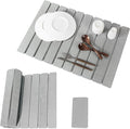 2pcs Stone Dish Drying Mat for Kitchen Counter, Quick-Dry Diatomaceous Earth by Unknown