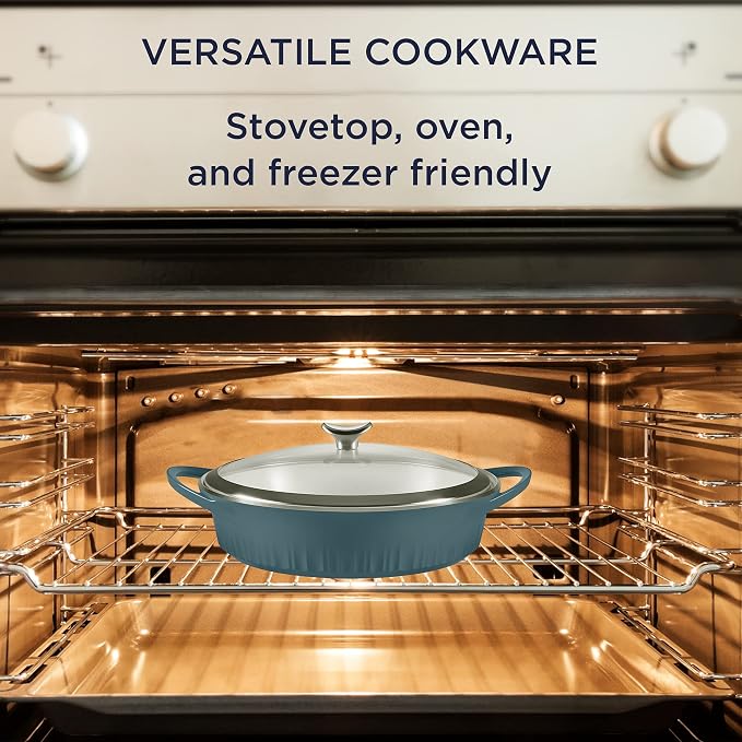 CorningWare QuickHeat 4-QT Cast Aluminum Braiser - Image 7
