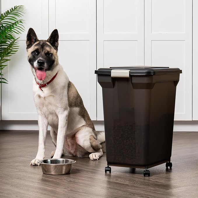 IRIS USA Dog Food Storage Container 58 Lb, Airtight Large Pet Food Storage Bin - Image 10
