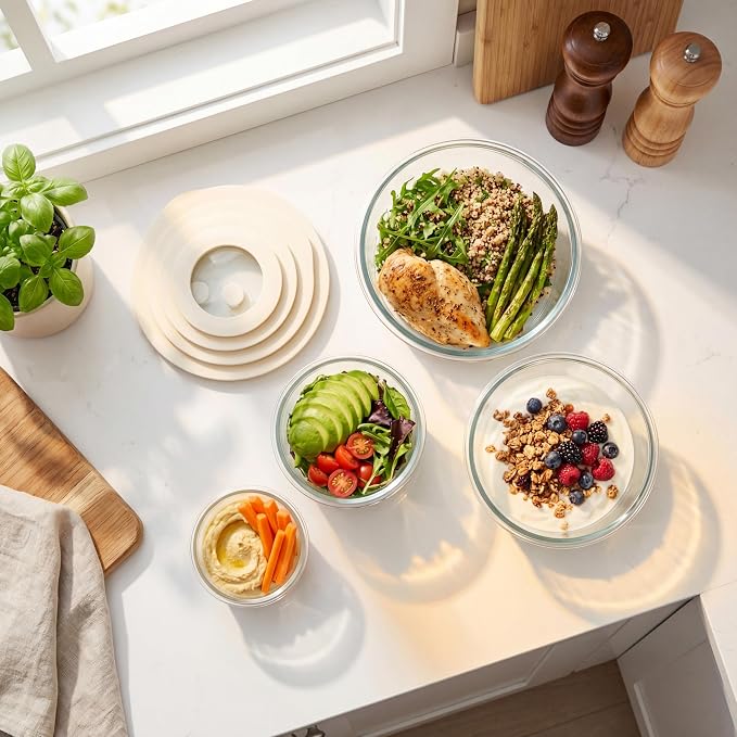 Urban Green Glass Food Container Set - Image 6