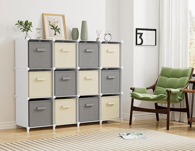 HOMIDEC Closet Organizer, 12-Cube Closet Organizers and Storage, Portable - Image 5