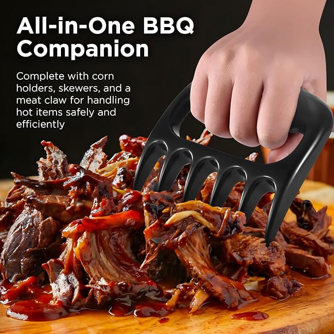 Kaluns BBQ Accessories, Complete Grill Set Dad Gifts - Image 5