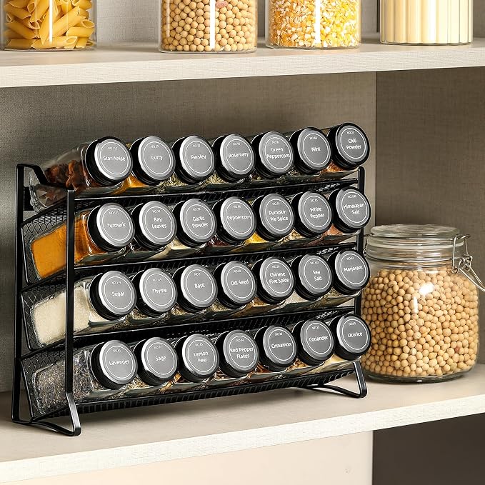 AOZITA Spice Rack Organizer for Cabinet, Spice Organizer - Image 6