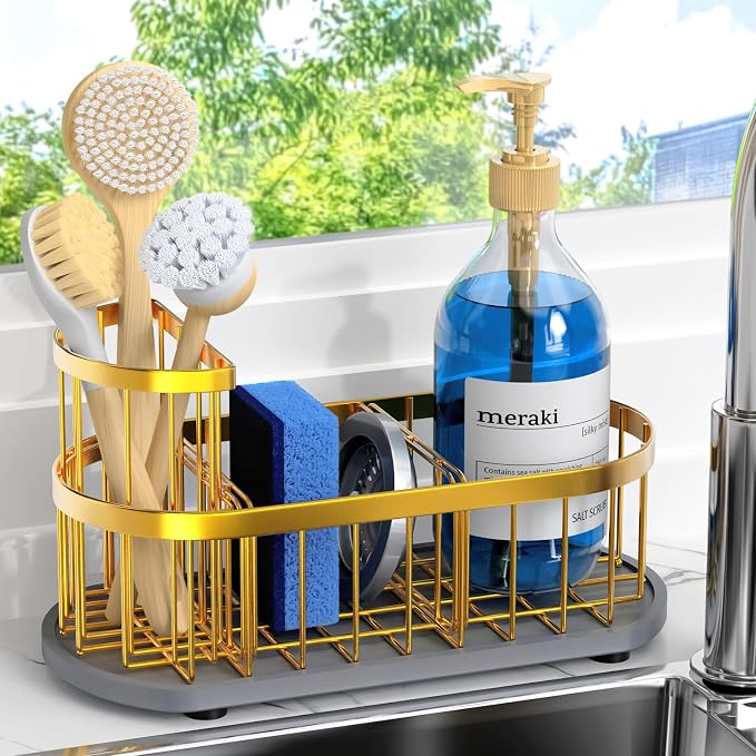 Sponge Holder for Kitchen Sink by HOKEMOM