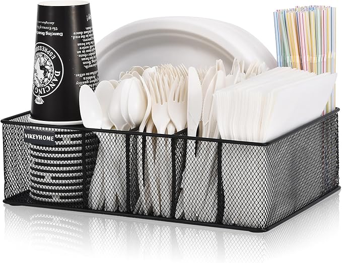 VIKEYHOME Paper Plate Organizer by VIKEYHOME