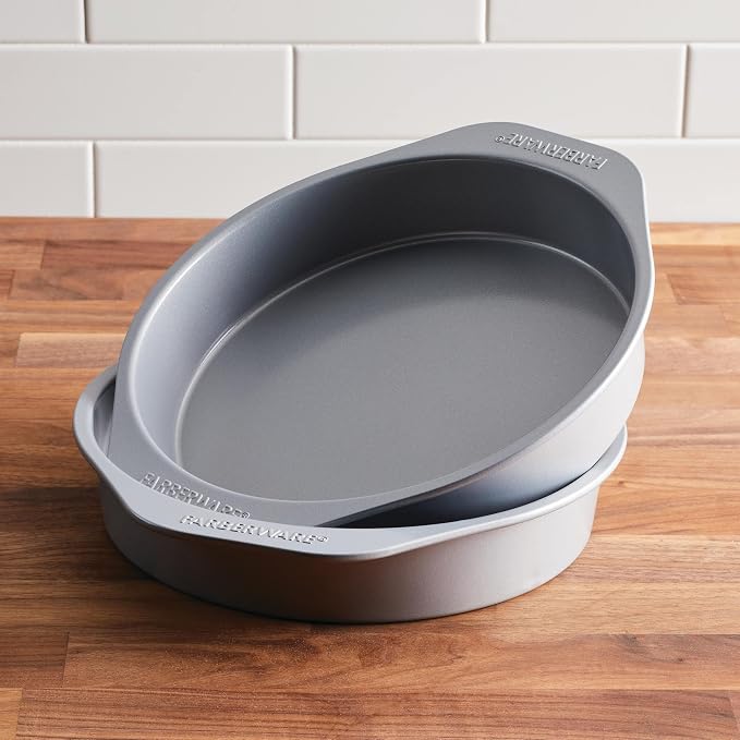 Farberware Golden Bake Bakeware Nonstick Round Cake Pan Set - Image 9