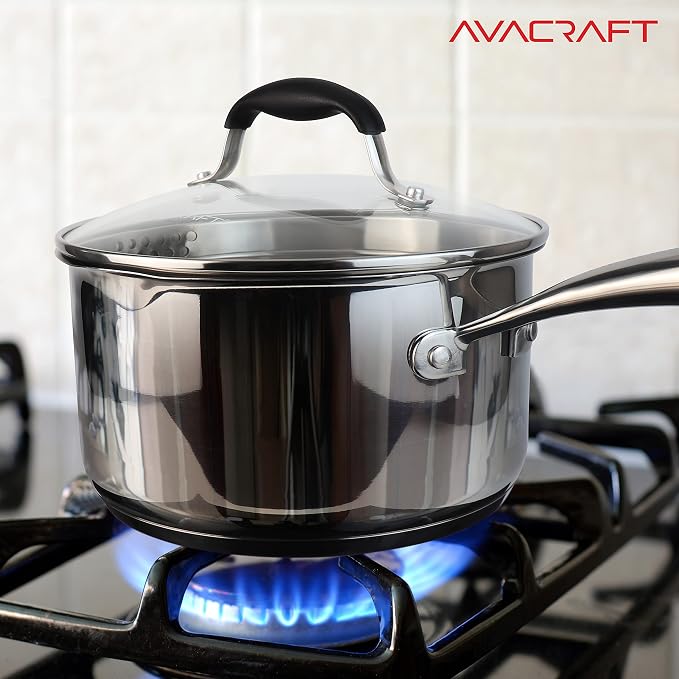 AVACRAFT Stainless Steel Saucepan - Image 7