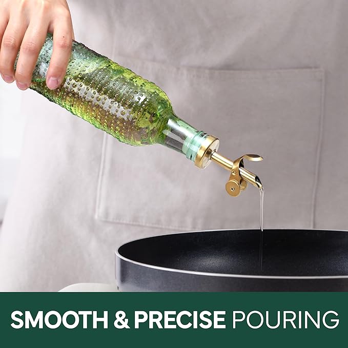 COOK WITH COLOR Glass Olive Oil Bottle Dispenser - Image 5