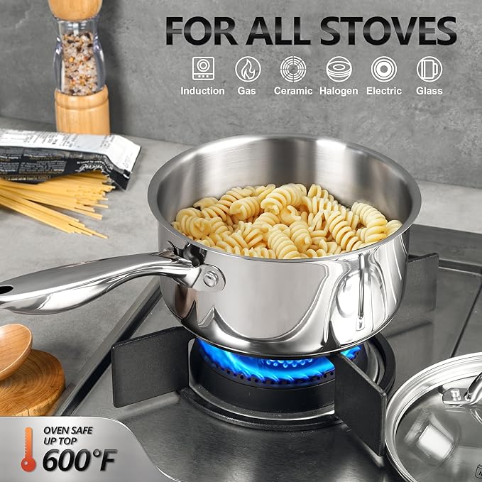 MICHELANGELO 1.5 QT Saucepan - Image 5
