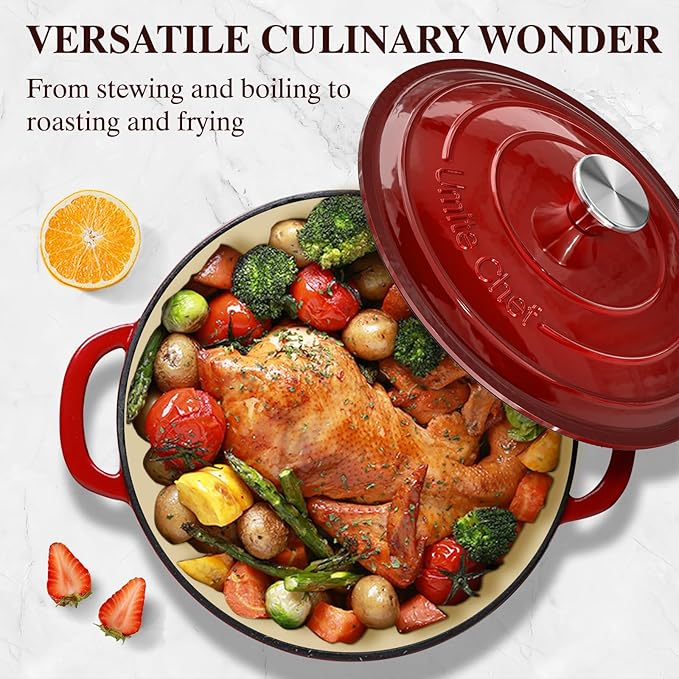 Enameled Cast Iron Dutch Oven - Image 4