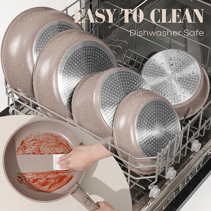 SODAY 15Pcs Pots and Pans Set Non Stick, Cookware Sets - Image 6