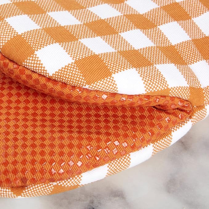 KitchenAid Gingham Mini Oven Mitt 2-Pack Set - Image 4