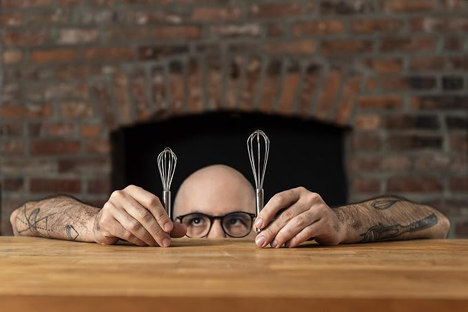 Babish 2-Piece Tiny Whisk Set – 5” & 7” Stainless Steel Mini Whisks - Image 4