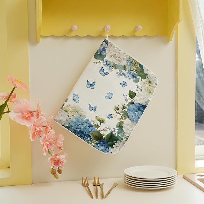 Spring Dish Drying Mat 18x24 Inches - Image 5