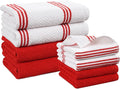 Casa Platino Dish Towels for Kitchen Drying Kitchen Towels – 8 Pc Durable by CasaPlatino