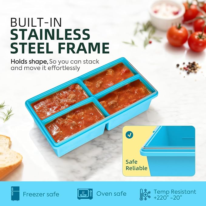 Silicone Freezer Molds for Soup - Image 5