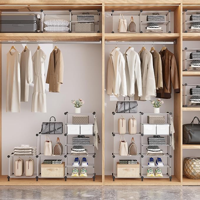 AWTATOS Closet Organizer 8 Cube Storage Shelves Clothes Organizers Closet - Image 8