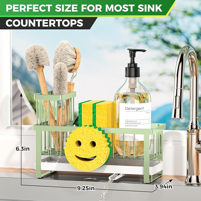 Sponge Holder for Kitchen Sink, Sink Caddy - Image 2