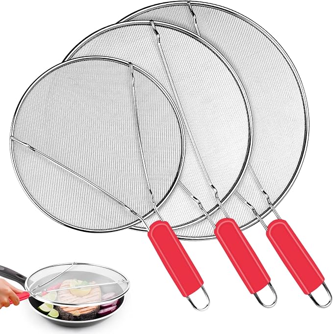 Stainless Steel Splatter Screen by KOMOKERU