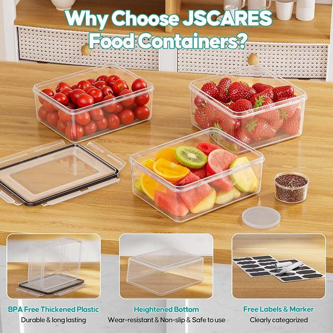 40 Pcs Food Storage Containers - Image 3
