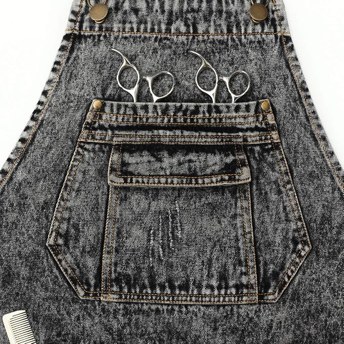Jeanerlor - Denim Apron with Pockets - Image 7