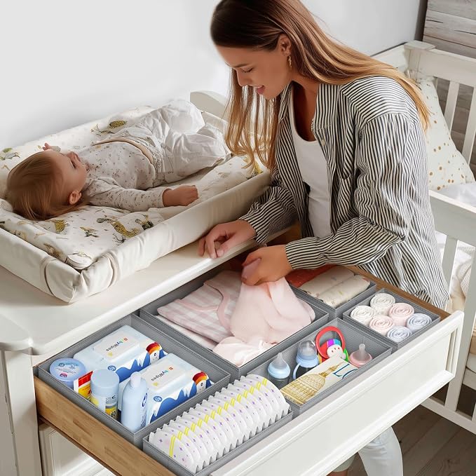 DIMJ Drawer Organizer Clothes Storage - Image 3