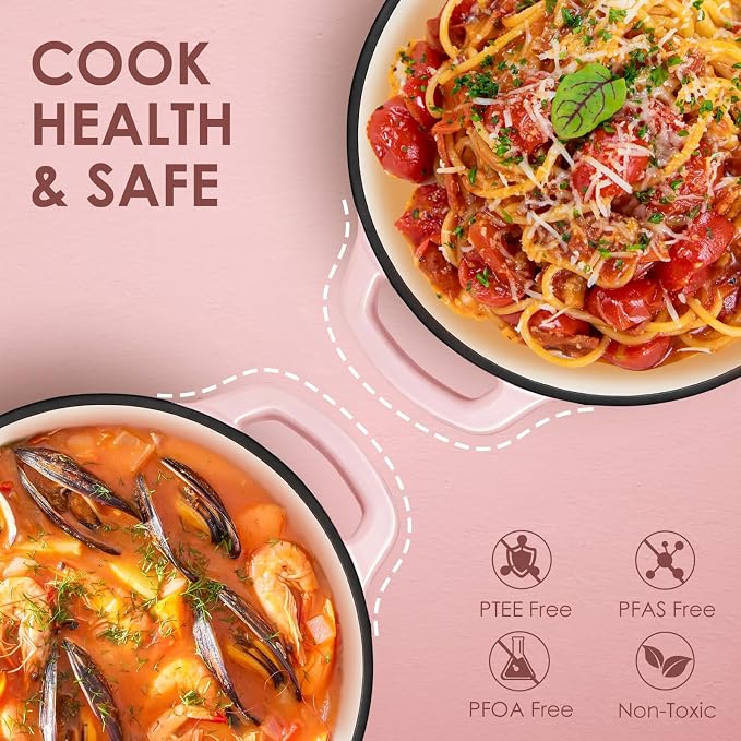 Cast Iron Dutch Oven Pot With Lid - Image 4